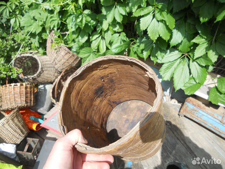 Короб берестяной туески А.О. 1932 только самовывоз