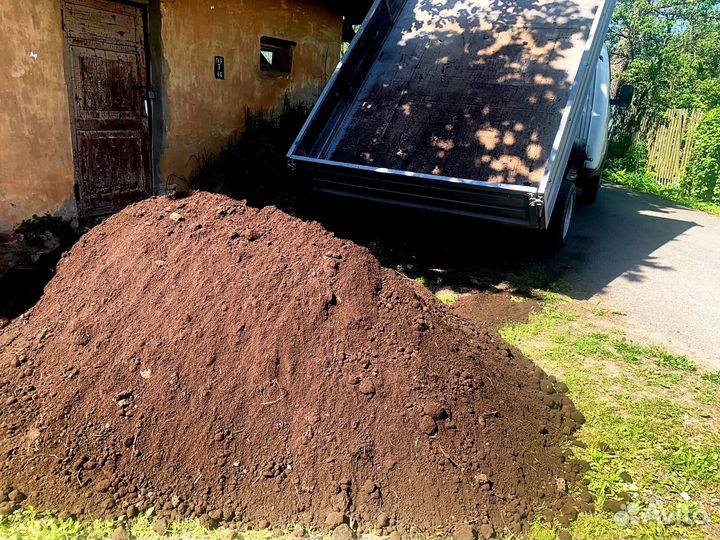 Земля для грядок доставка