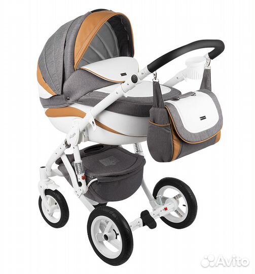 Коляска Adamex Barletta New 3 в 1 новые