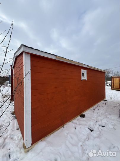 Баня каркасная 6 на 2.3