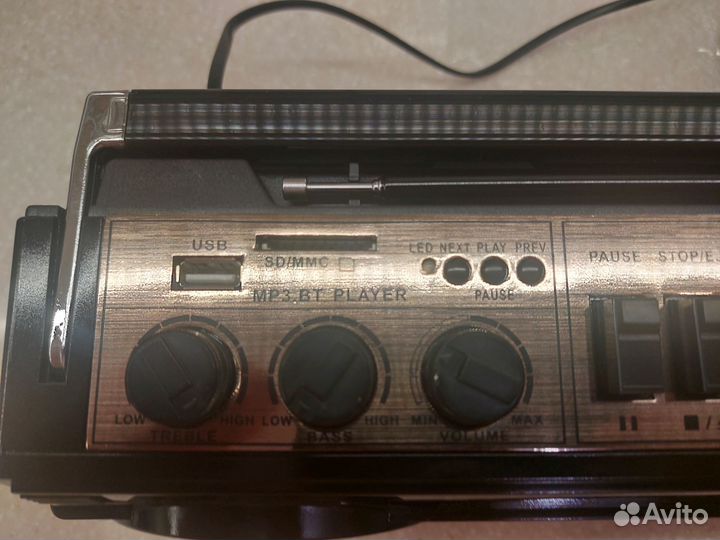 Кассетный магнитофон новый cick