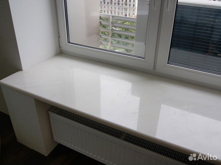 Подоконники из искуственного камня, кварц