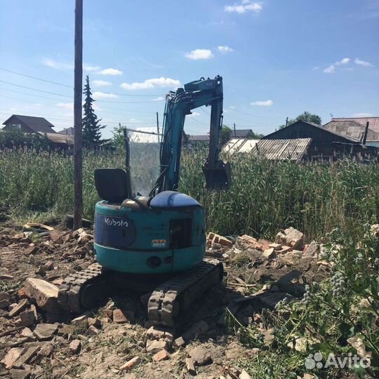 Мини экскаватор