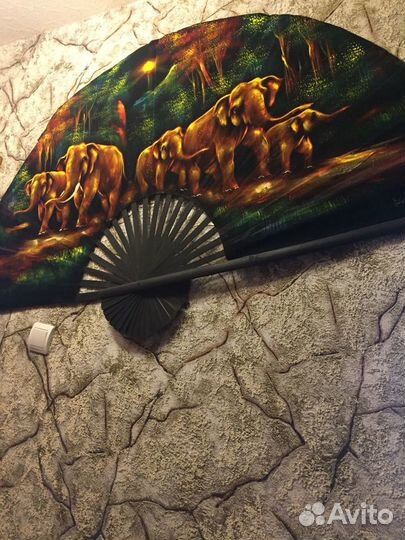 Веер настенный