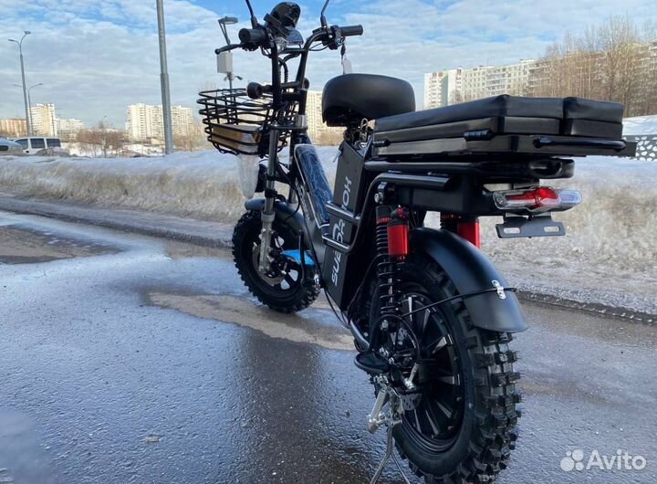 Электровелосипед Монстр suborbox два АКБ