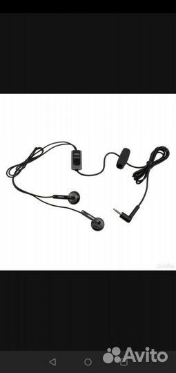 Nokia гарнитура микро джек 2.5 мм