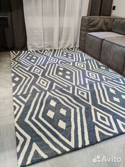 Ковер Ralph Lauren Дизайнерский Шерсть Новый