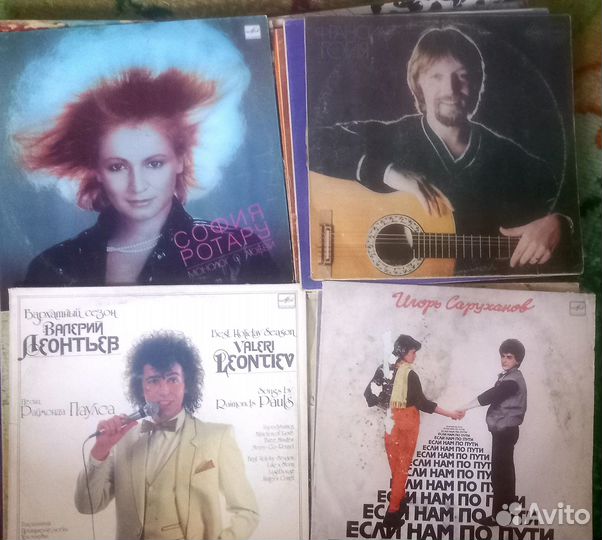 Виниловые пластинки СССР