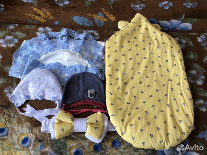 Конверт на выписку для мальчика весна - осень