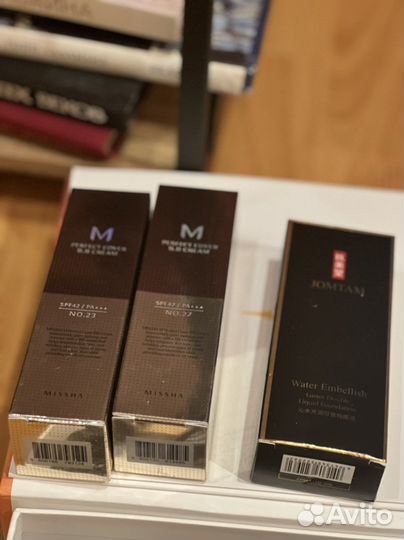 Косметика новая пудра консилер хайлайтер тональный