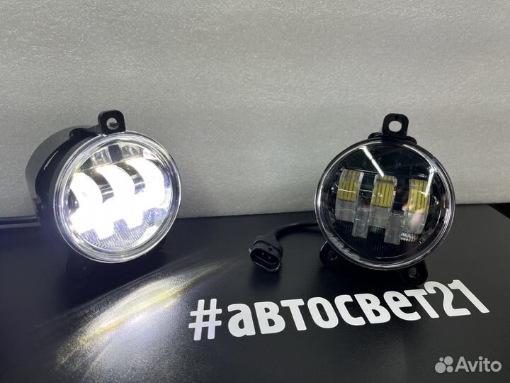 Противотуманные фары led Лада Веста Рено Форд 60W