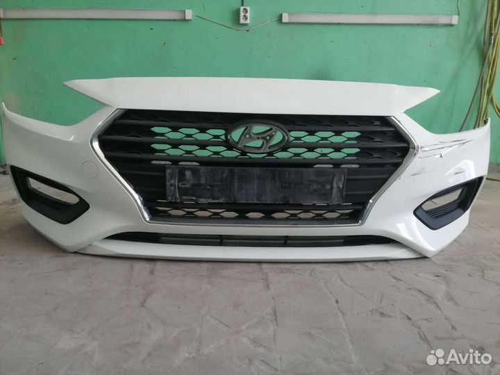 Решетка радиатора hyundai solaris 2