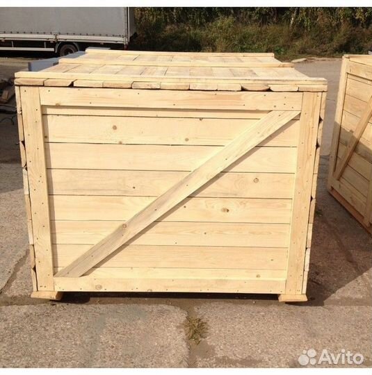 Ящик деревянный, транспортировочная тара