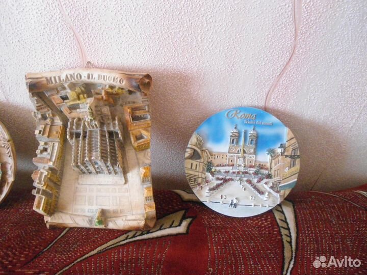 Сувенирные тарелки из Европы