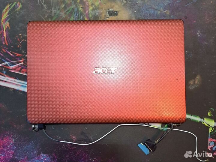 Крышка с матрицей в сборе acer ms2296