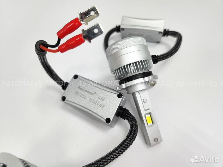 Светодиодные led лампы D2H под D2 Aozoom 55W 2шт