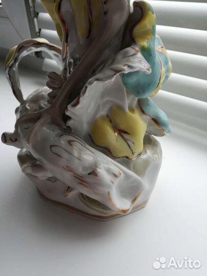 Цапля и лягушка, Дулево, 60е