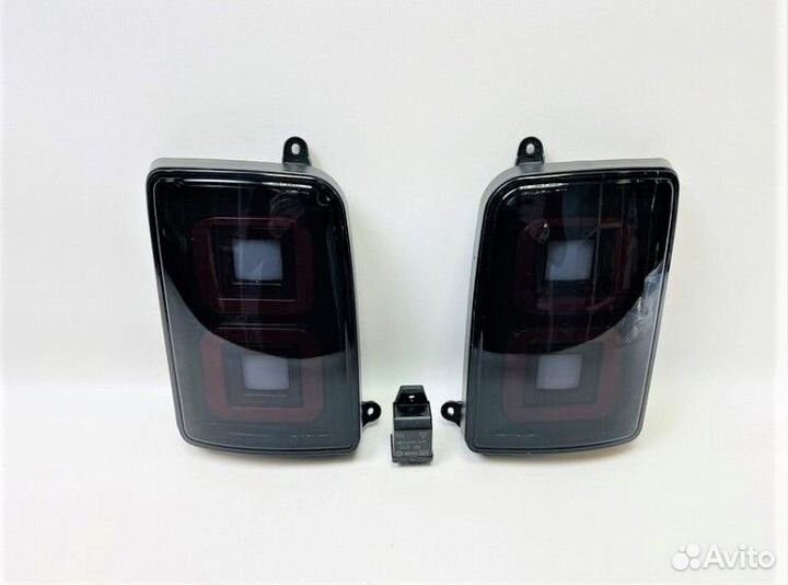 Фонари Нива Урбан тонированные квадраты Новые