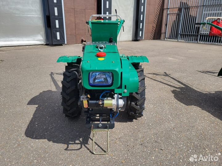 Мотоблок Файтер 15DE + почвофреза и сиденье