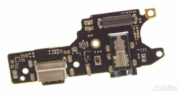 Шлейф Xiaomi Redmi Note 9 (плата) + разъем зарядки