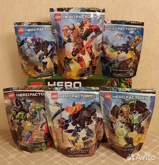 Конструкторы Lego Hero Factory (цены в описании)
