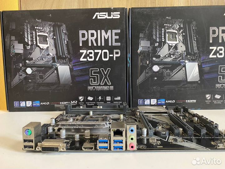 Материнская плата Asus Prime Z370-P Гарантия