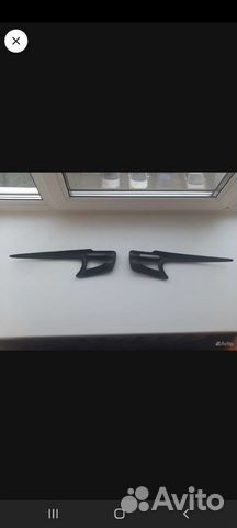 Ресницы на фары Мицубиси Лансер х