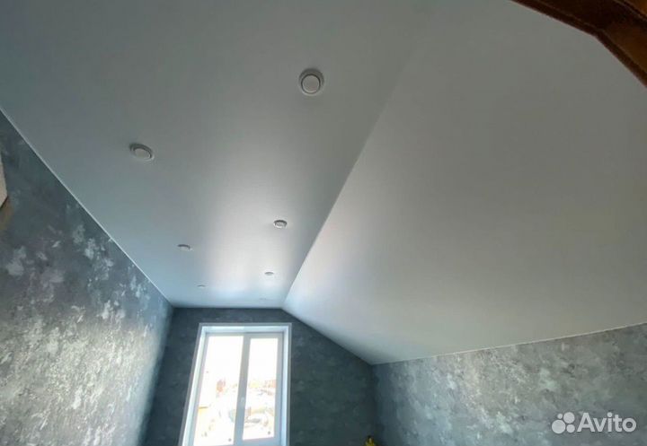 Натяжные потолки с гарантией