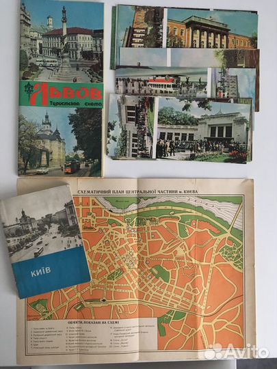 Наборы открыток города СССР