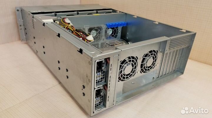 Корпус SuperMicro 4U 24+2HDD SC846BE16-R740B, б/у