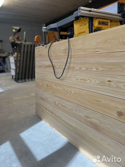 Кашпо уличное деревянное