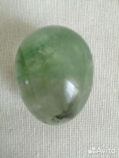 Яйцо из флюорита, натурального камня