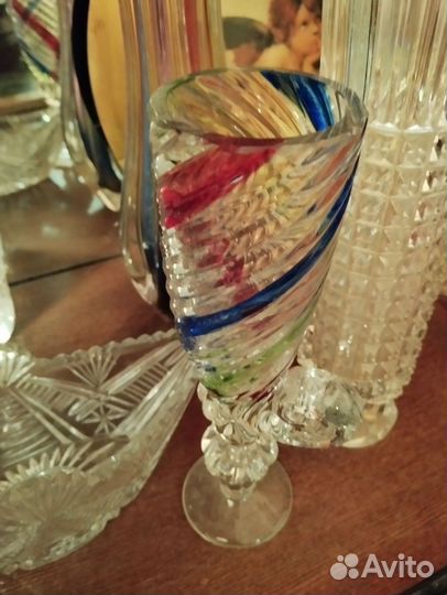 Ваза хрустальная СССР