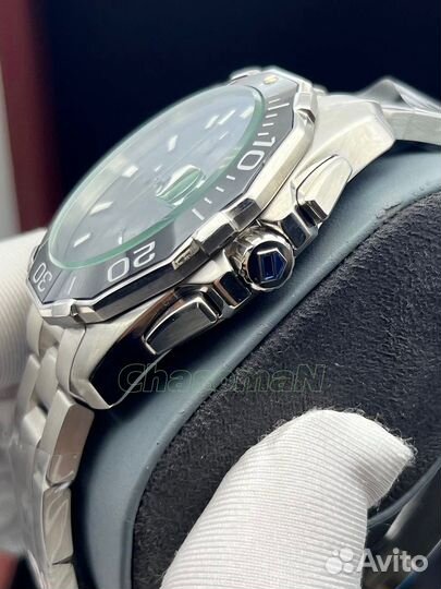 Наручные мужские часы Tag Heuer Aquaracer серый