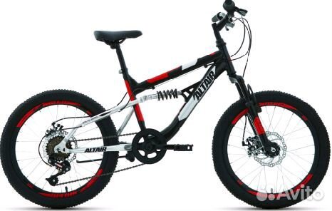 Велосипед altair MTB FS 20 disc