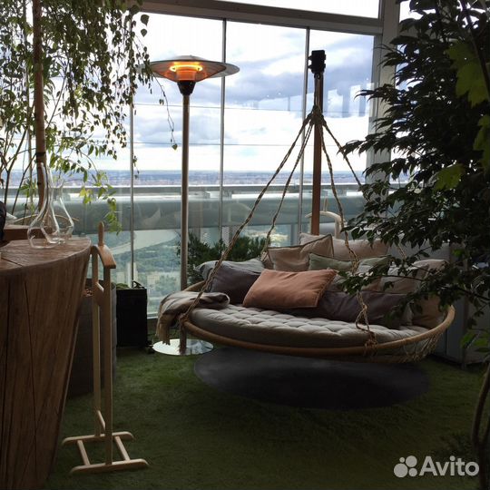 Уличный инфракрасный обогреватель электрический