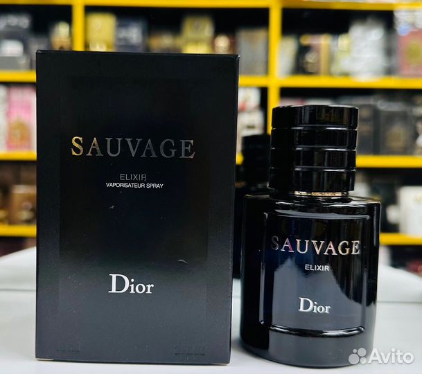 Духи dior sauvage elixir parfum