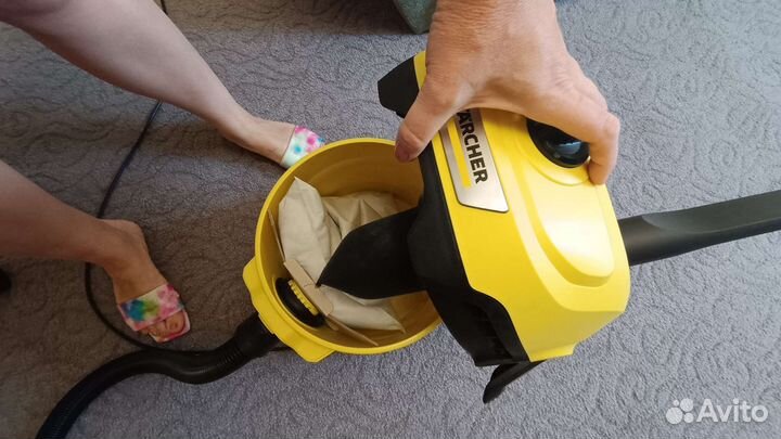 Пылесос karcher vd 2 plus