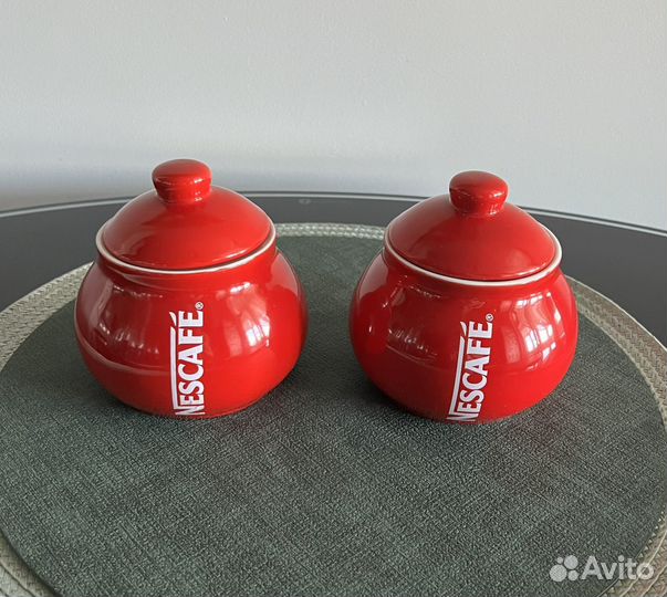 Сахарница nescafe новая