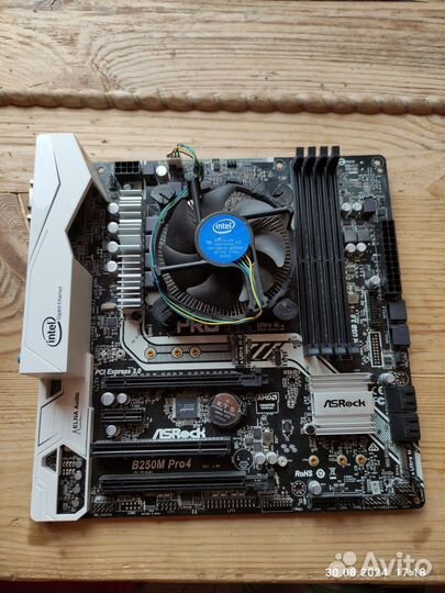 Материнская плата AsRock b250m pro4