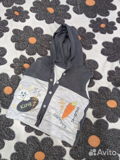 Жилетка на мальчика р. 62-68