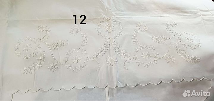 Новые махровые и льняные простыни 1,5 спальные