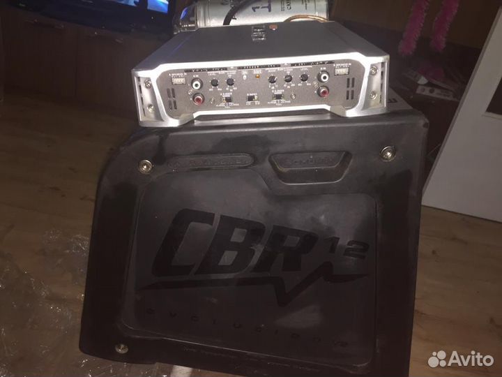 Сабвуфер и усилитель vibe CBR 12 active EVO