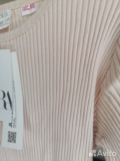 Лонгслив лапша Zara 110