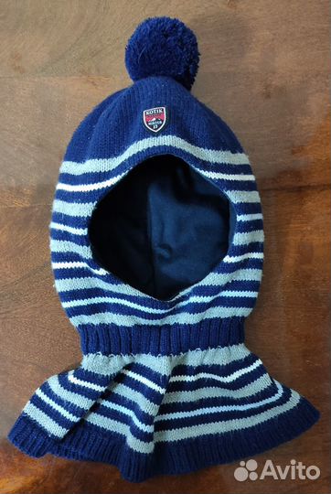 Шапка шлем для мальчика