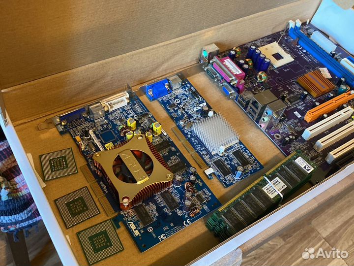 Комплектующие ddr, agp, 478 socket