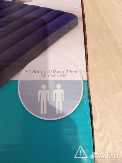 Надувной матрас intex