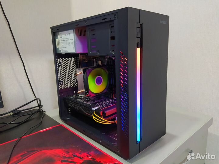 Игровой пк Intel Core i7, RX 570 8GB, 16GB, SSD
