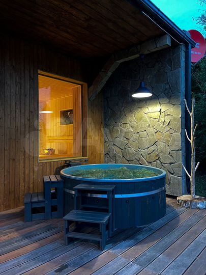 Дом 40 м² на участке 2 га