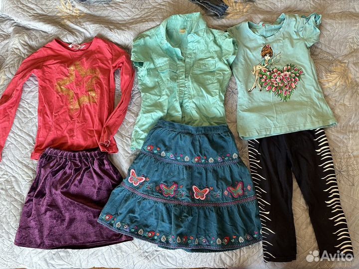 Вещи пакетом на девочку 122